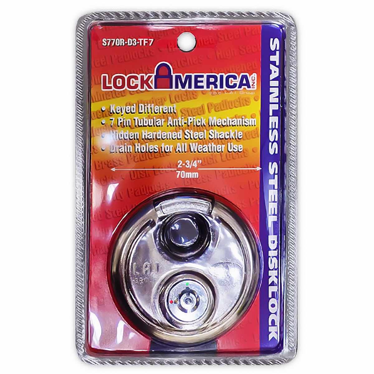 LAI 7 Pin High Security Disc Lock (TF7) | All From 1 Supply